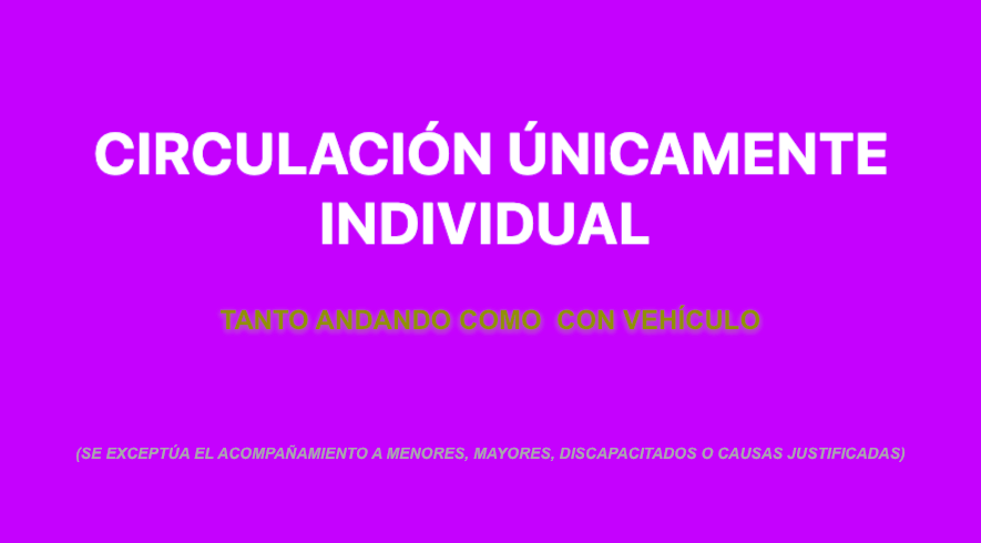 Estado de Alarma: ¿Puedo circular con mi vehículo? ¿Y hacerlo acompañado?