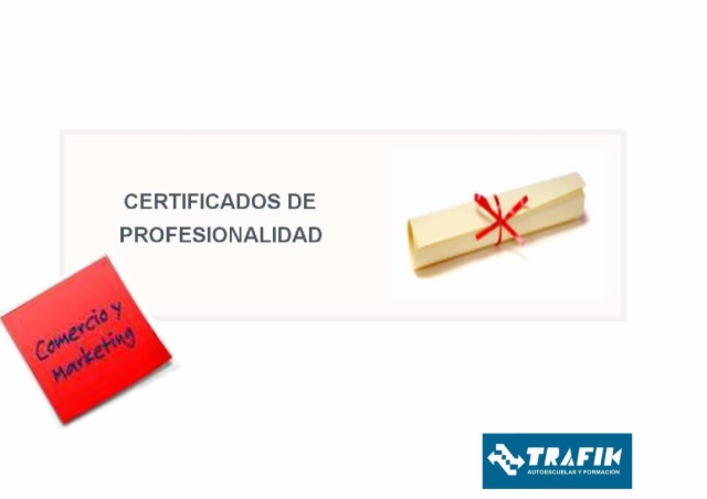 Certificado de profesionalidad gratuito de Marketing y compraventa internacional