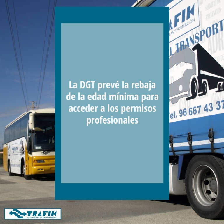 La DGT prevé la rebaja de la edad mínima para acceder a los permisos