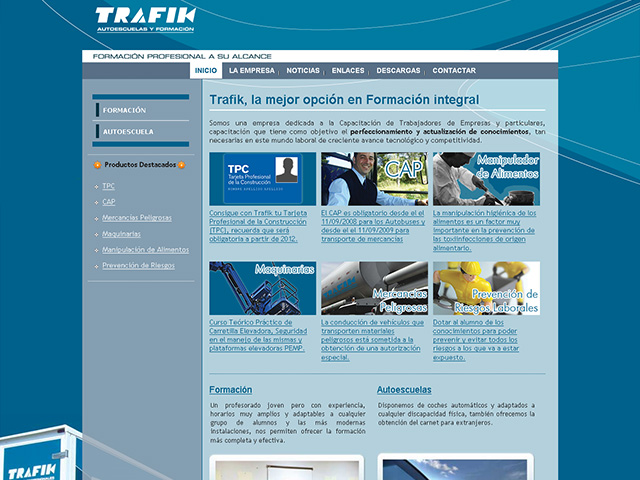 Nueva Web de Trafik