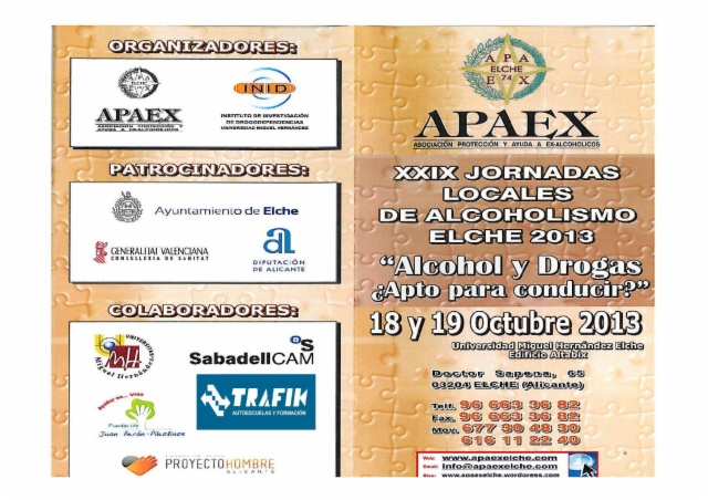 TRAFIK colaborando por la Seguridad Vial -Jornadas Gratuitas Apaex dia 18 y 19 Octubre